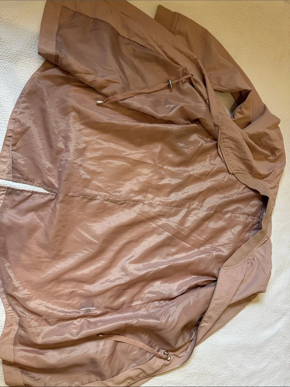 Ashley By 26 International Dusty Rose Bomber Jacket size L